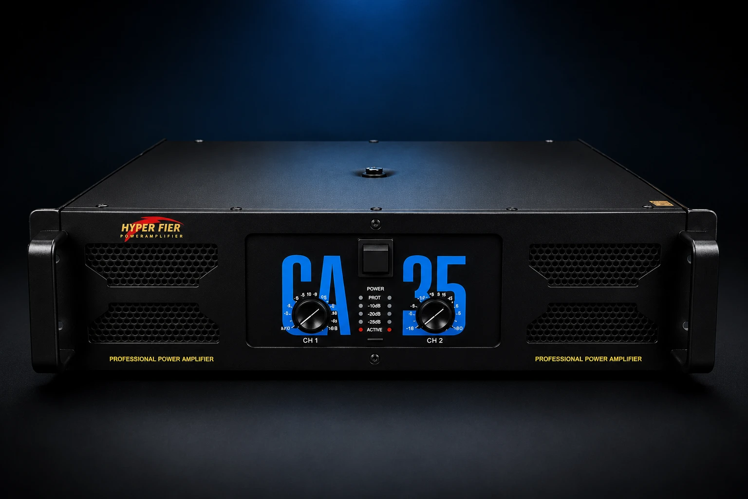 Hyperfier CA-35 – Ultimate High-Power Professional Audio Amplifier