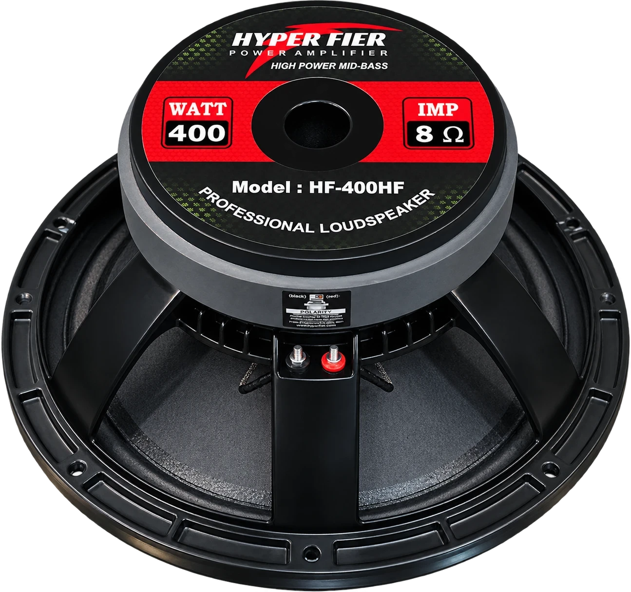Hyperfier HF400HF – 12-Inch DJ & Live Sound Speaker (400W RMS)