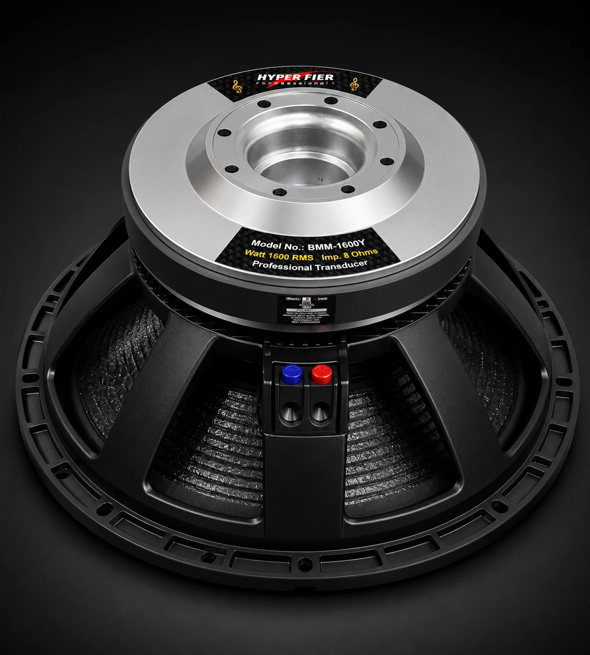 BMM1600Y | High Power 18-Inch Bass Speaker | 1600W RMS