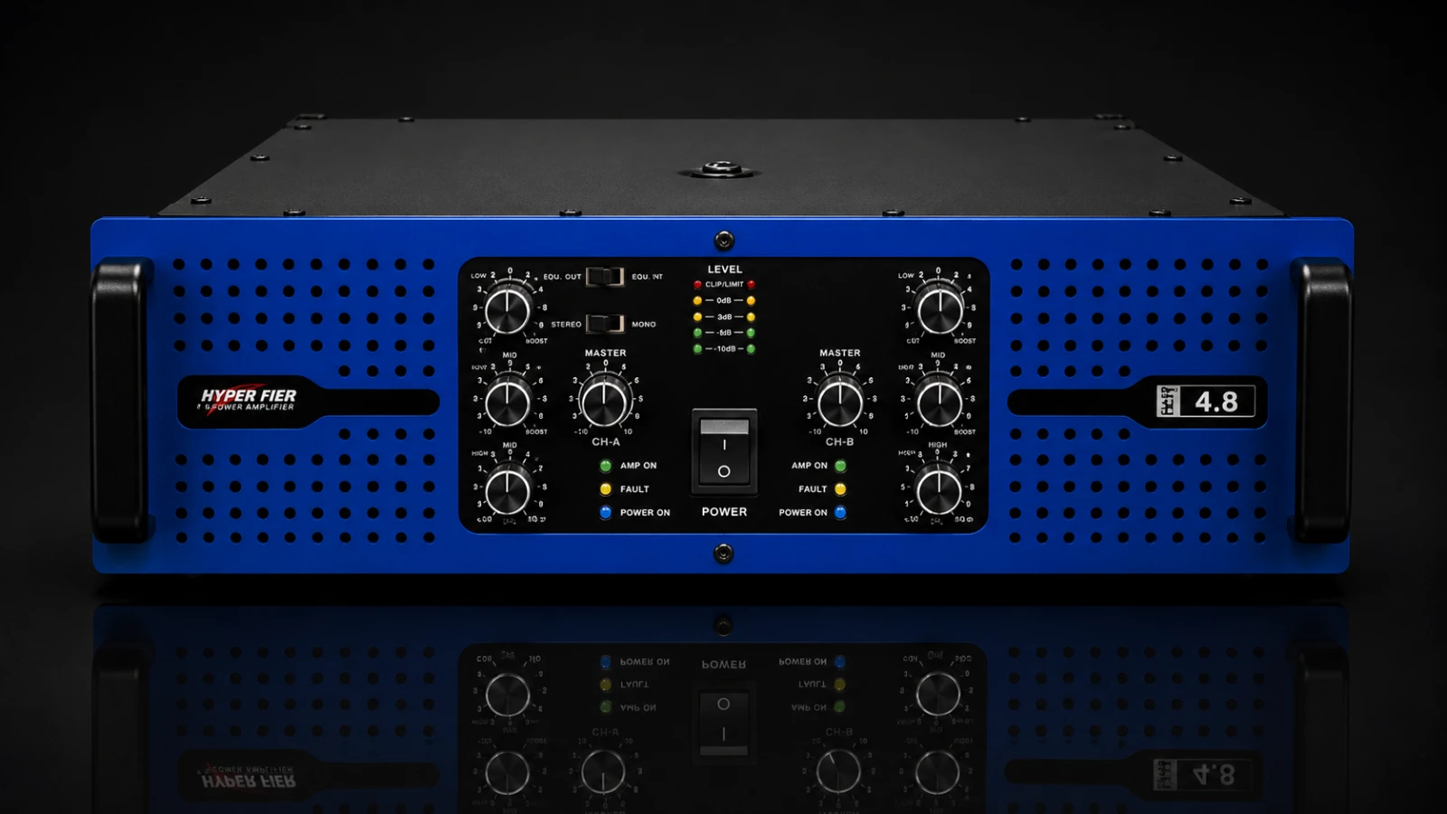 HYPERFIER 4.8 DJ AUDIO POWER AMPLIFIER